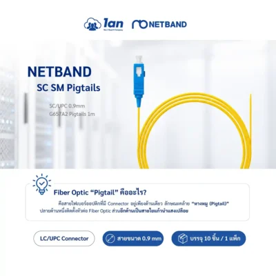 โซลูชัน Fiber Optic Cabling - Fiber Patch Cord สายไฟเบอร์ออปติกมาตรฐาน G657A2 พร้อมหัวคอนเนกเตอร์ SC คุณภาพสูง