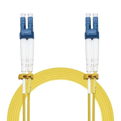 โซลูชัน Fiber Optic Cabling - Fiber Patch Cord สายแพทช์คอร์ดไฟเบอร์ออปติก LC-LC OS2 Single Mode คุณภาพสูง