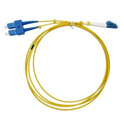 โซลูชัน Fiber Optic Cabling - Fiber Patch Cord สายไฟเบอร์ออฟติกคุณภาพสูง SC และ LC แบบดูเพล็กซ์สำหรับงานเน็ตเวิร์คองค์กร