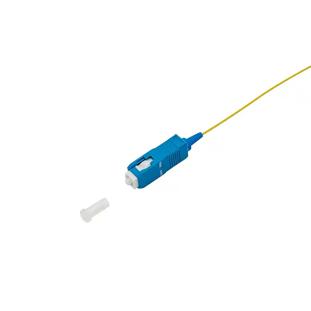 โซลูชัน Fiber Optic Cabling - Pigtail & Fast Connector สายไฟเบอร์ออฟติกพิกเทลหัว SC สำหรับงานเชื่อมต่อระบบโครงข่ายสื่อสาร